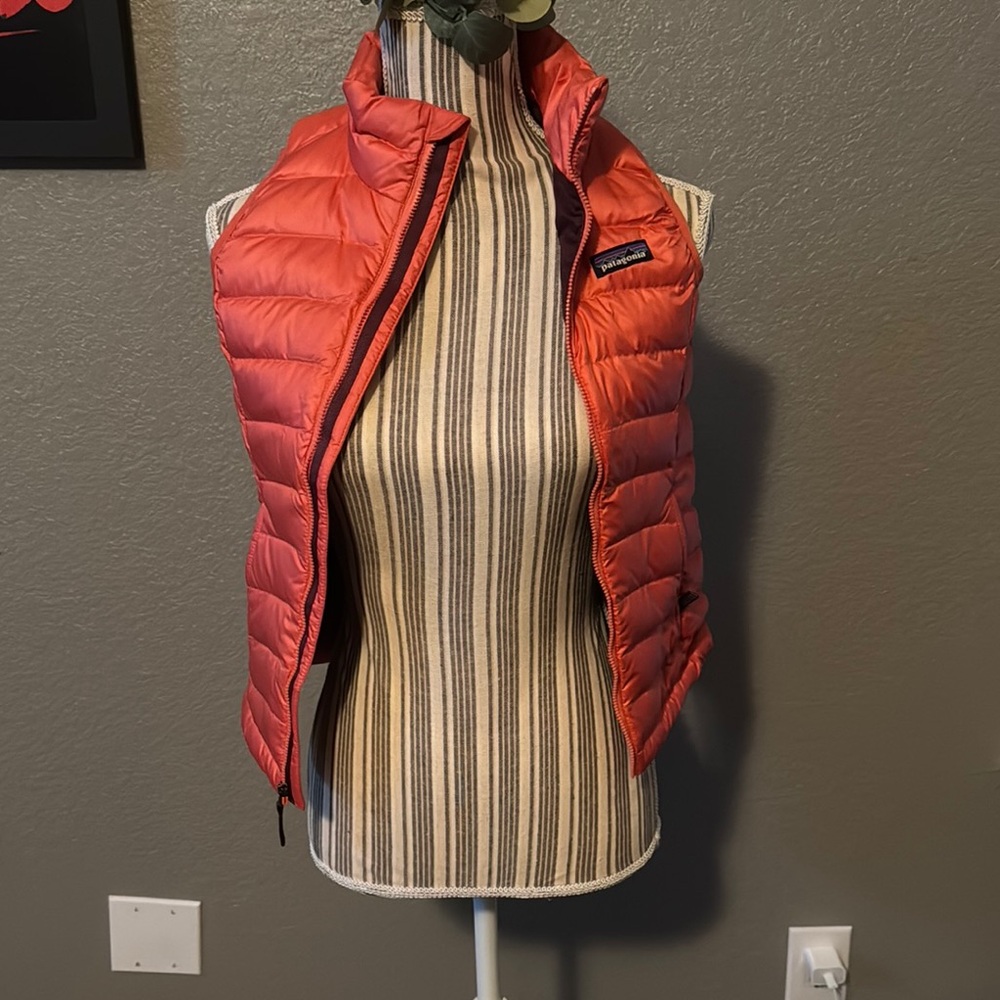 Patagonia Red Quilted Vest for Outdoor Adventures